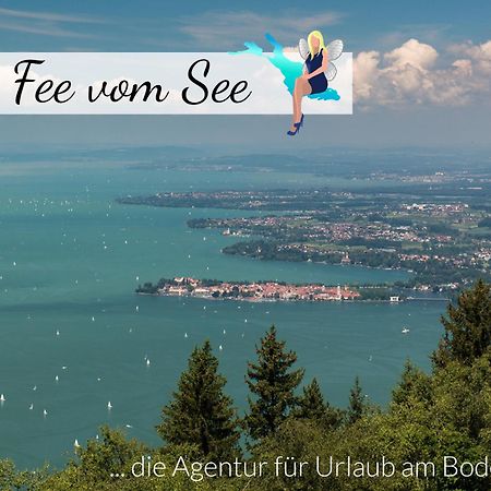 Ferienwohnung Insel-Loft - Maisonette Auf Der Insel, Exklusiv Mit Dachterrasse Lindau  Eksteriør bilde
