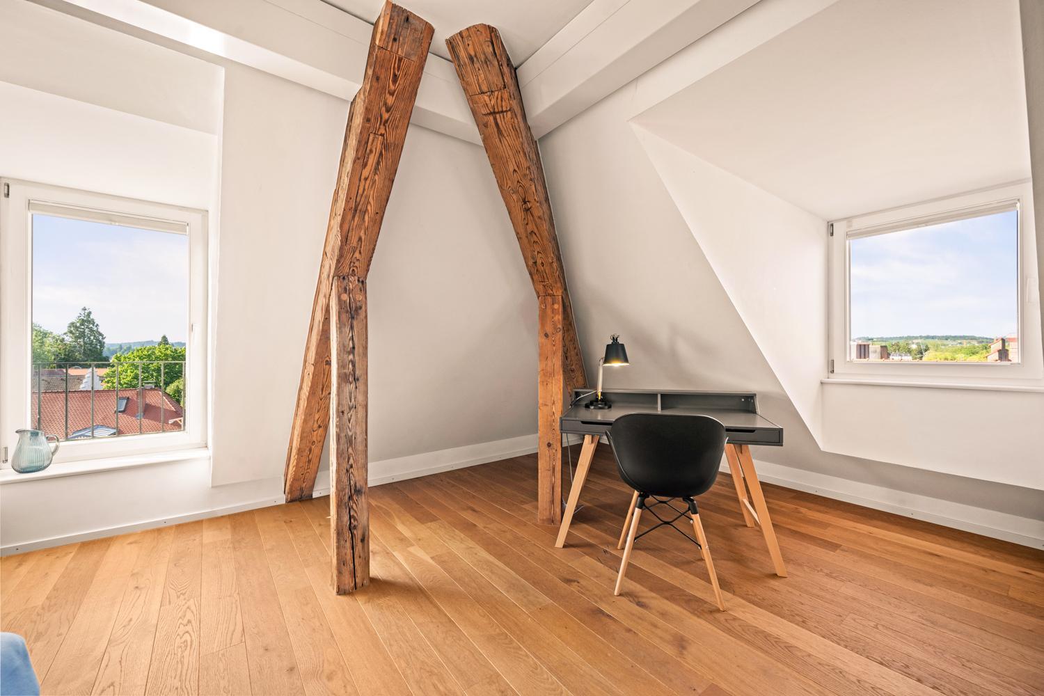 Ferienwohnung Insel-Loft - Maisonette Auf Der Insel, Exklusiv Mit Dachterrasse Lindau  Eksteriør bilde